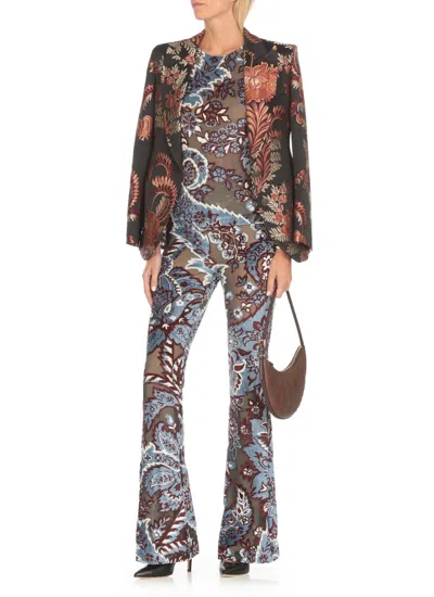 Etro Hobo Essential Bag In Brown