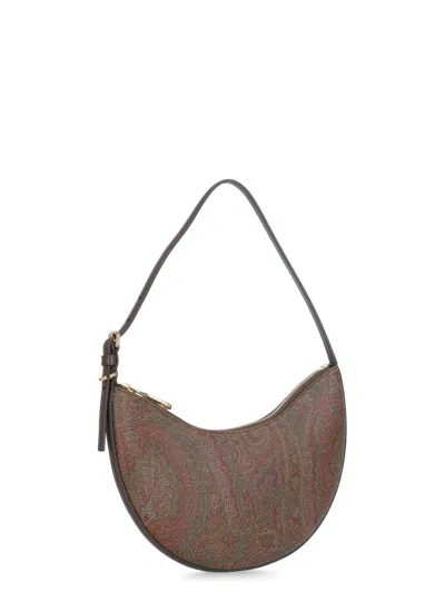 Etro Hobo Essential Bag In Brown