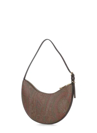 Etro Hobo Essential Bag In Brown
