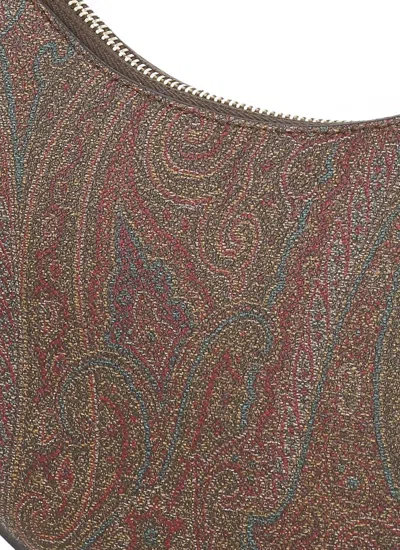 Etro Hobo Essential Bag In Brown