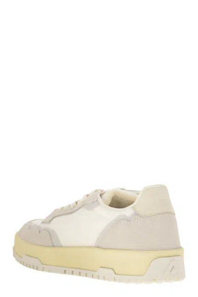 Autry Wildpace - Fabric And Suede Trainers In White