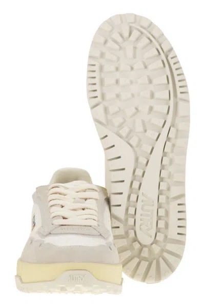 Autry Wildpace - Fabric And Suede Trainers In White