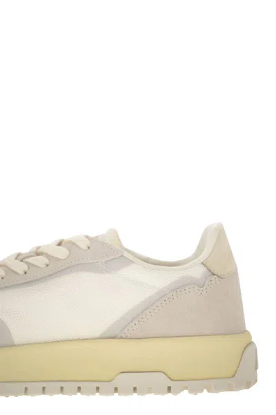Autry Wildpace - Fabric And Suede Trainers In White