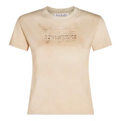 Acne Studios T-shirts And Polos In Brown
