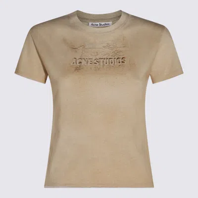 Acne Studios T-shirts And Polos In Brown