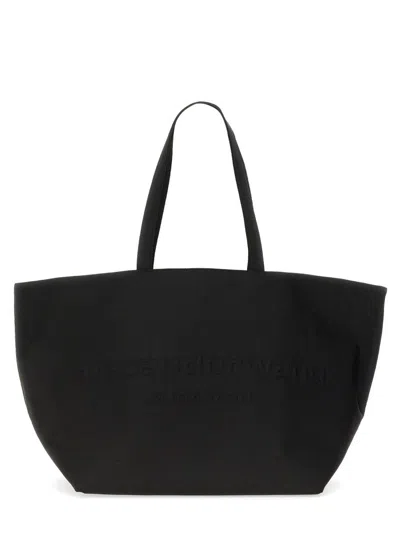 Alexander Wang Small "punch" Tote Bag In Black