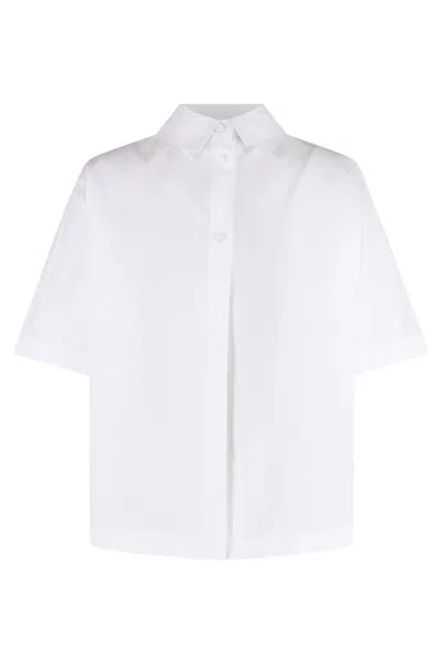 Gucci Cotton Poplin Shirt In White