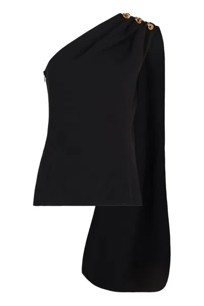 Bottega Veneta One-shoulder Top In Black