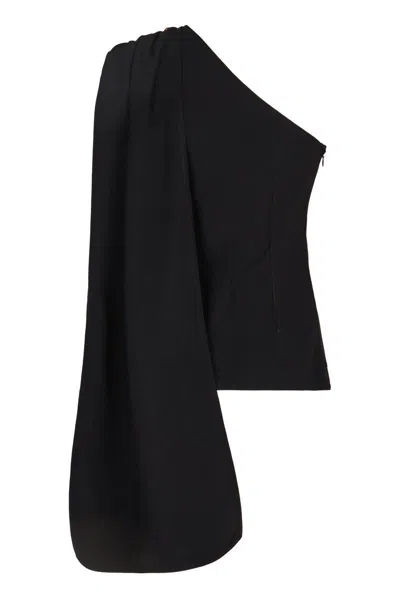Bottega Veneta One-shoulder Top In Black