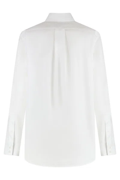 Gucci Cotton Poplin Shirt In White