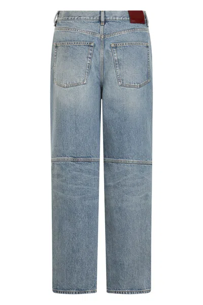 Gucci Wide-leg Jeans In Blue