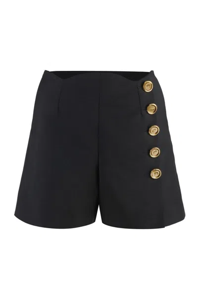 Givenchy Wool Shorts In Black