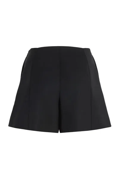 Givenchy Wool Shorts In Black