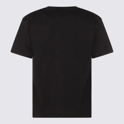 Valentino Chat De La Maison Cotton T-shirt In Black