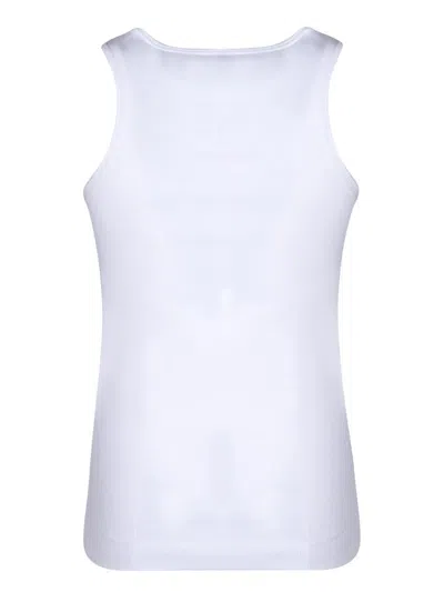 Givenchy Cotton Slim Tank Top In White