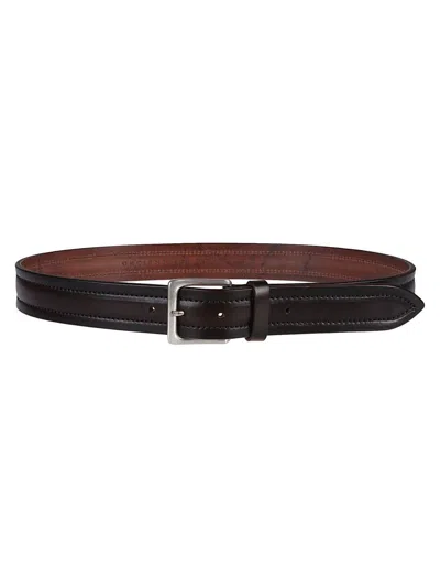 Orciani Leather Belt In Brown