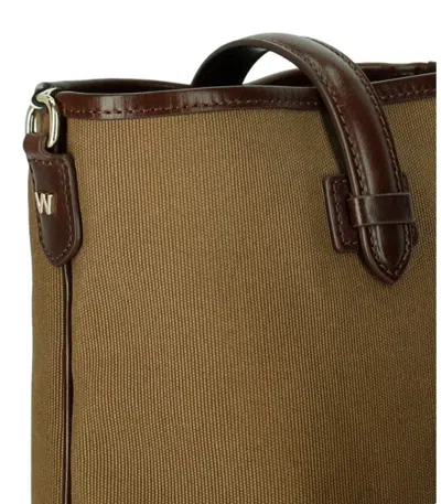 Weekend Max Mara Vasaio Bronze Bucket Bag In Sand