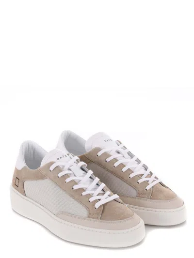 Date D.a.t.e. Sneakers Beige In Brown