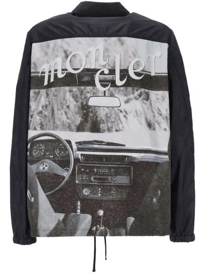 Moncler Genius Jackets In Blue