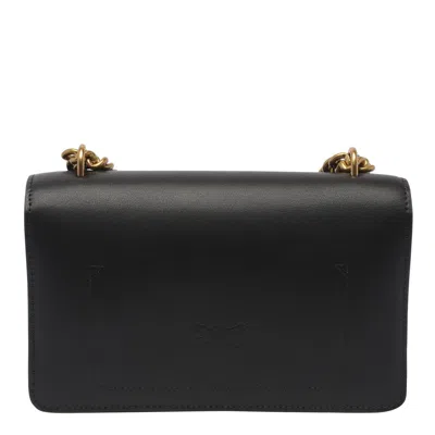 Pinko Love One Mini Crossbody Bag In Black