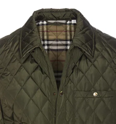 Burberry Jackets In Green