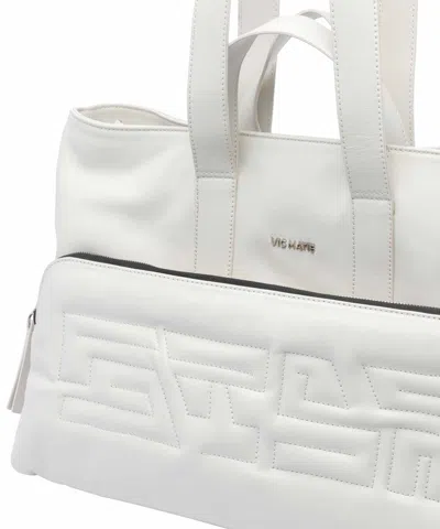 Vic Matie Bags In White