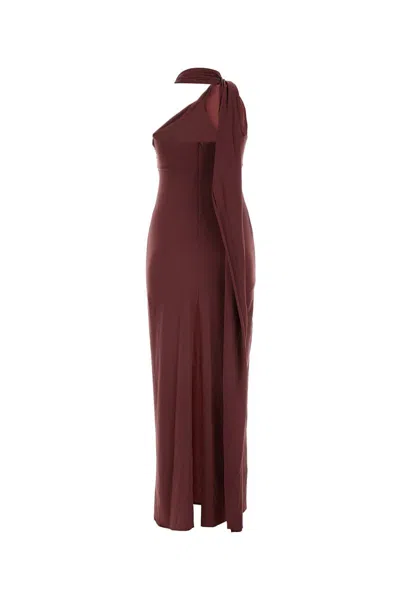 Magda Butrym Dress In Burgundy