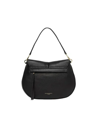 Gianni Chiarini Borsa A Tracolla Helena Round Nera In Black