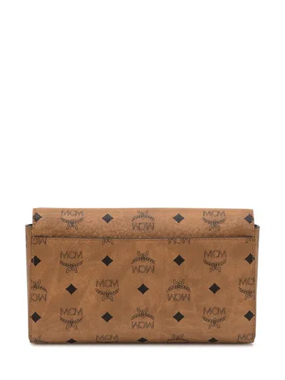 Mcm Tracy Shoulder Bag In Brown