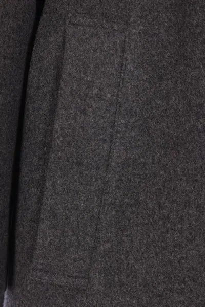 Saint Laurent Coats In Gray