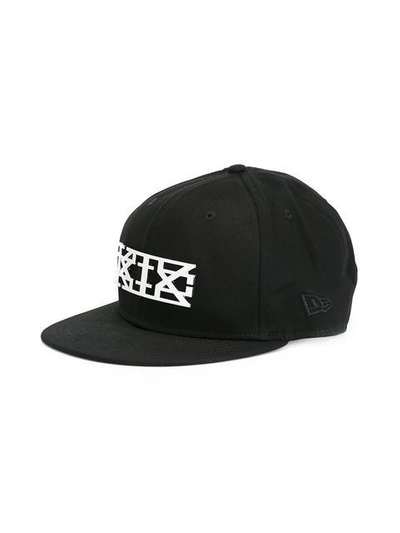 Shop Ktz Logo Plaque Cap In Black