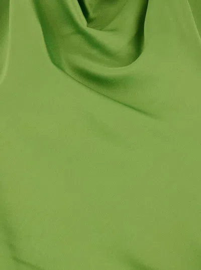 Simkhai Reannon Halterneck Maxi Dress In Green