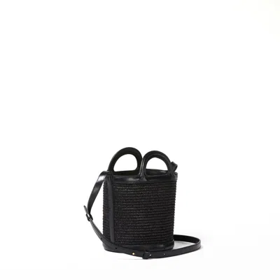 Marni Mini Bucket Bag In Black