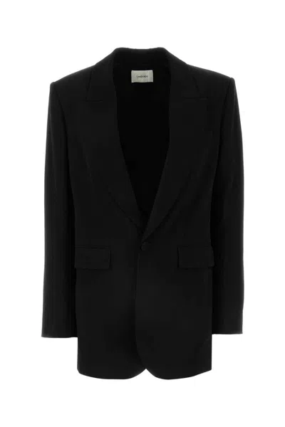 Saint Laurent Jackets And Vests In Black