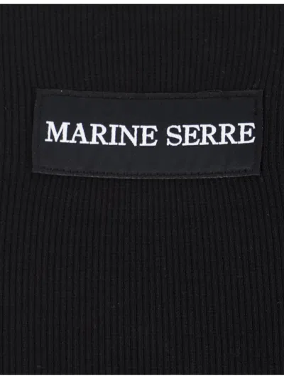 Marine Serre Dress In Black