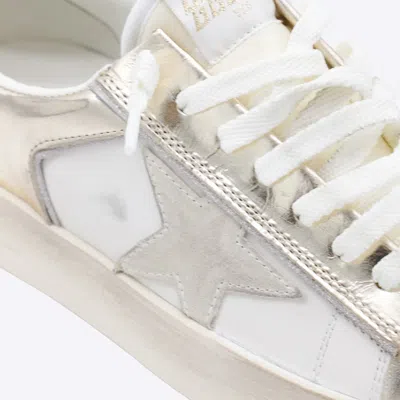 Golden Goose Low-top Sneakers With Suede And Leather Details In Multi