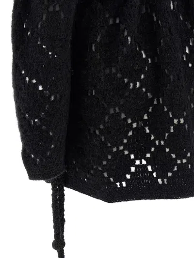 Isabel Marant Merida Boat-neck Mini Dress In Black