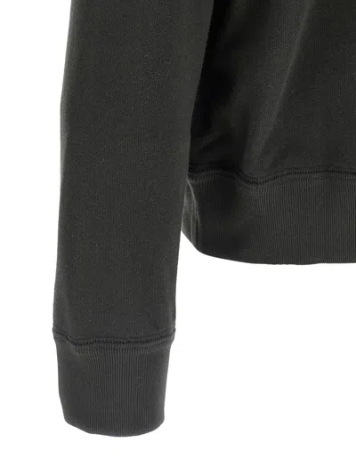 Isabel Marant Mikoy Logo-print Sweatshirt In Gray