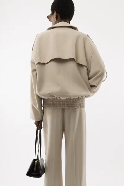 Arakii Halo Biker Jacket In Sand