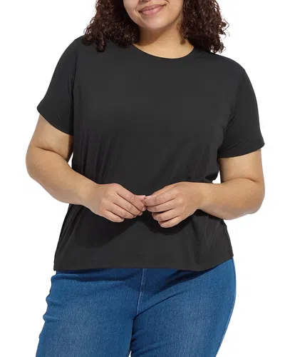 Lyssé Plus Perfect Boxy Cut Tee In Multi