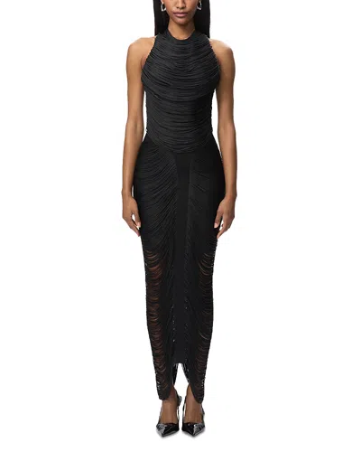 Herve Leger The Faye Gown In Black