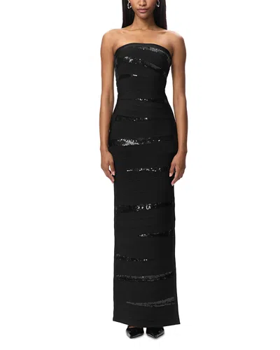 Herve Leger The Chiara Gown In Black