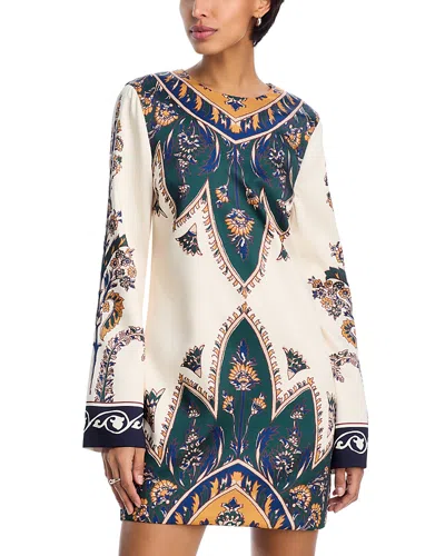 Veronica Beard Cromwell Mini Dress In Multi