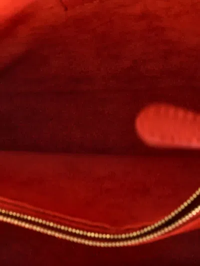 Pre-owned Louis Vuitton Victoire Handbag Monogram Canvas And Leather Shoulder Bag In Brown