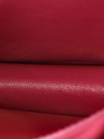 Pre-owned Celine Classic Box Bag Smooth Leather Medium Crossbody Bag In Pink