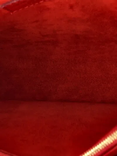 Pre-owned Louis Vuitton Victoire Handbag Monogram Canvas And Leather Shoulder Bag In Brown