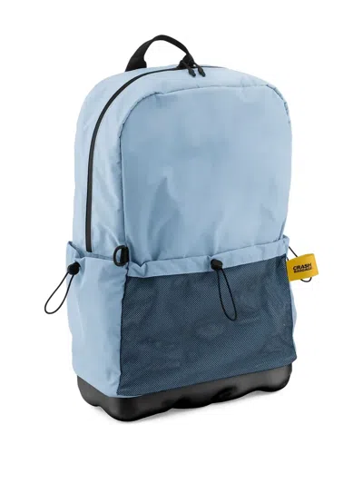 Crash Baggage Logo-detail Backpack In Blue