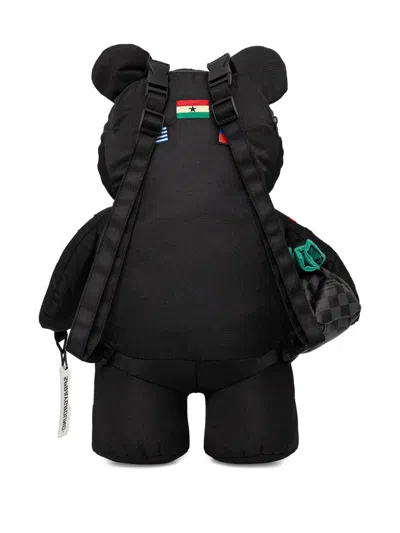 Sprayground Flag-patches Backpack In Black
