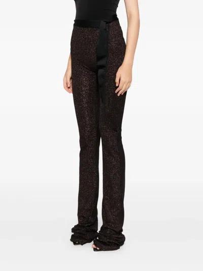 Ottolinger Brown Drape Lounge Pants In Brown
