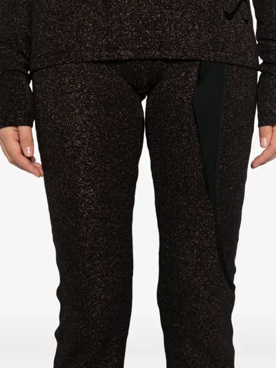 Ottolinger Brown Drape Lounge Pants In Brown